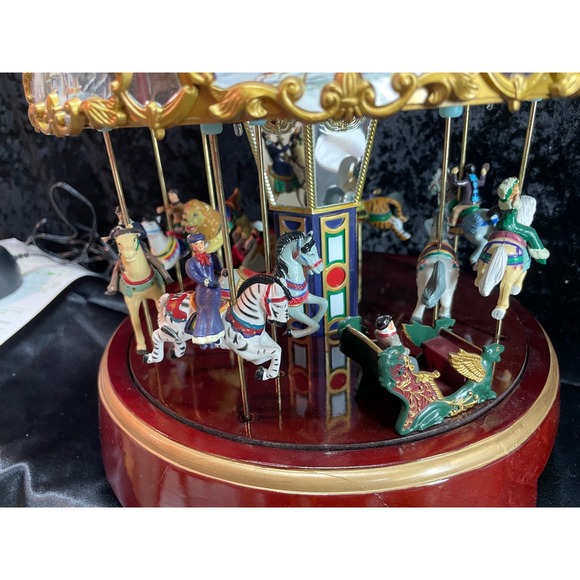 Mr Christmas Grand Carousel Original Classics Musical Box 30 Songs Adapter Works - Picture 14 of 16